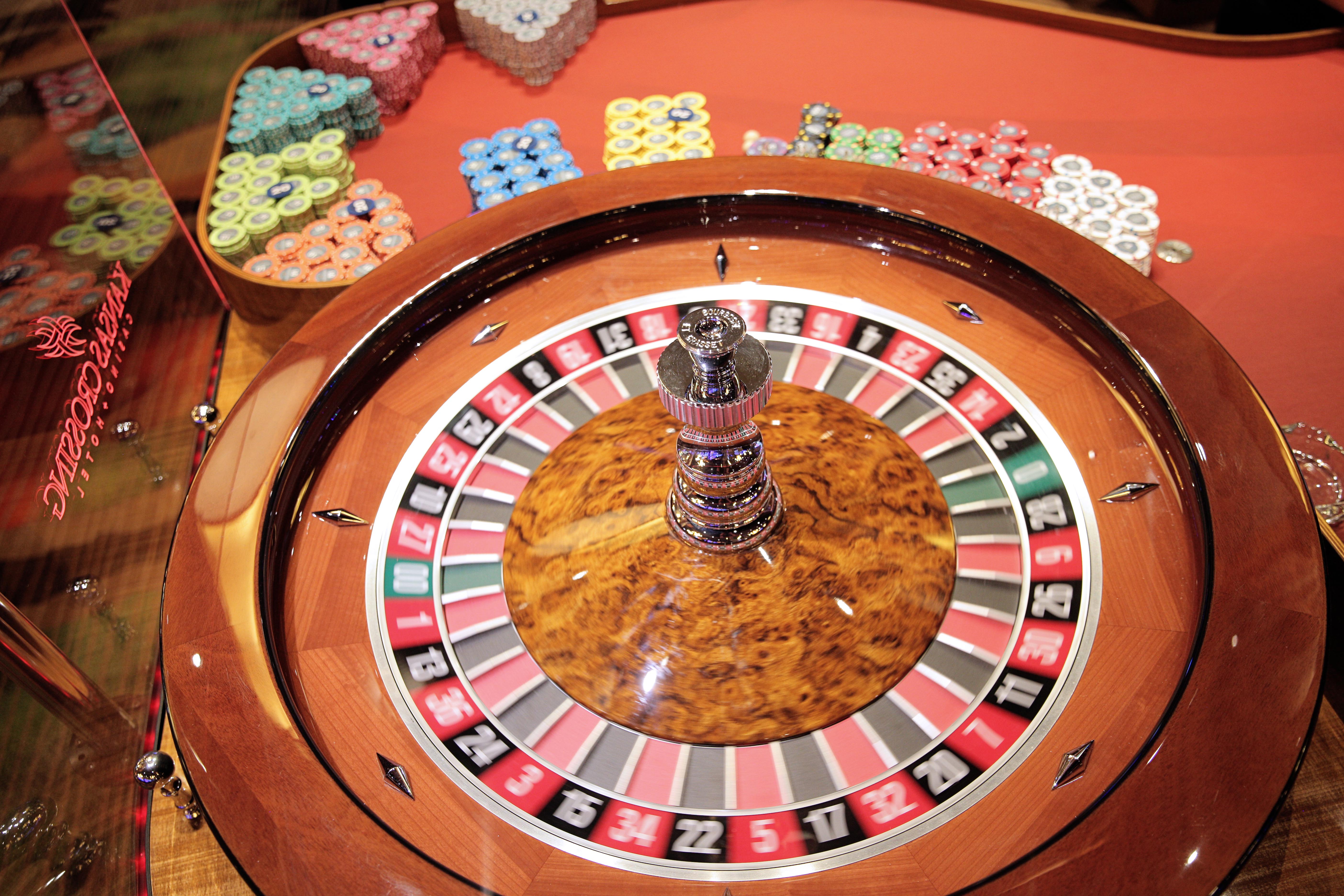 Roulette Wheel Top View