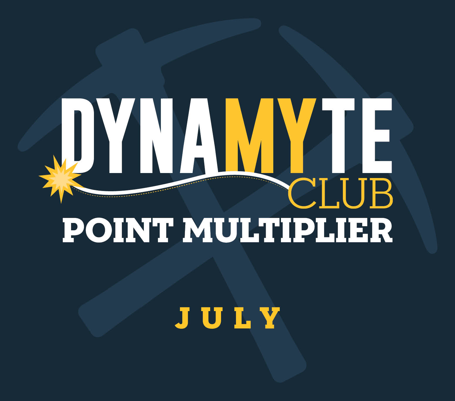 DynaMYte Club Point Multiplier July