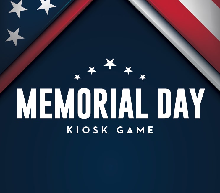 Memorial Day Kiosk Game