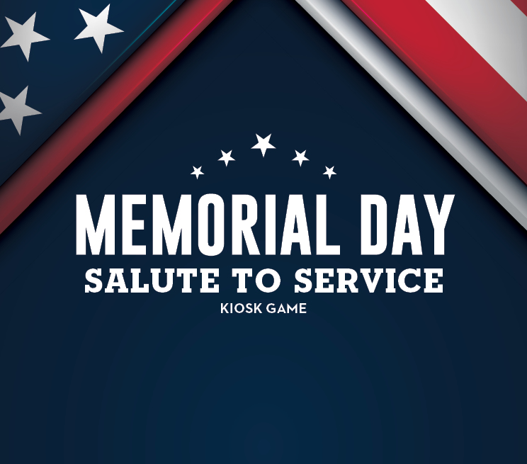 Salute to service Kiosk Game 2026