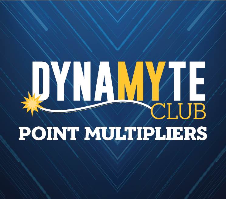 DynaMYte Club Point Multipier