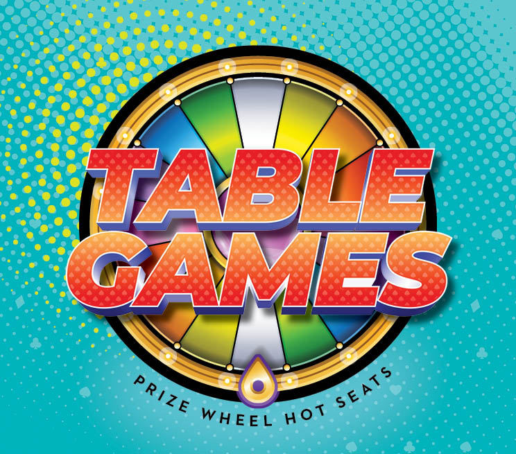 Table Games Prize Wheel Hot Seats