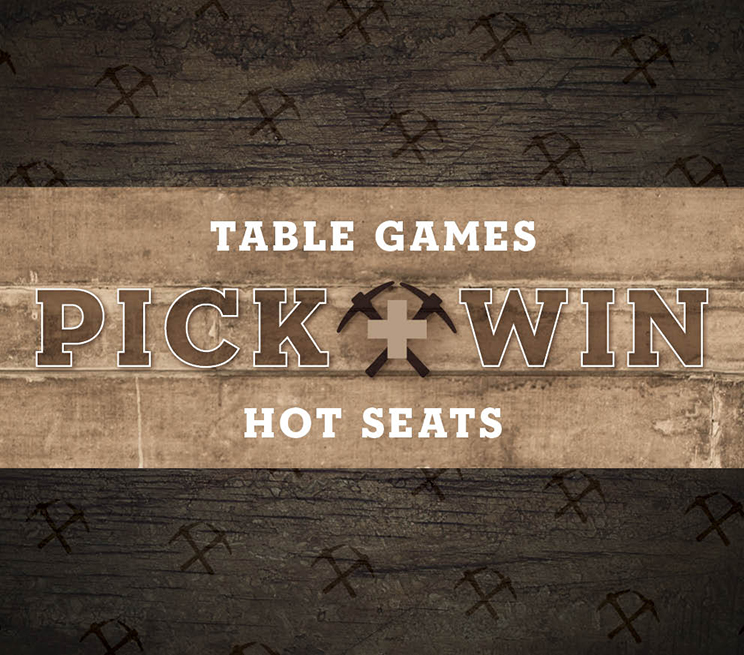 Table Games Pick + Win Hot Seats