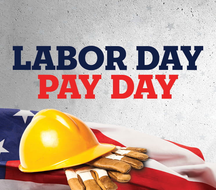 Labor Day Pay Day