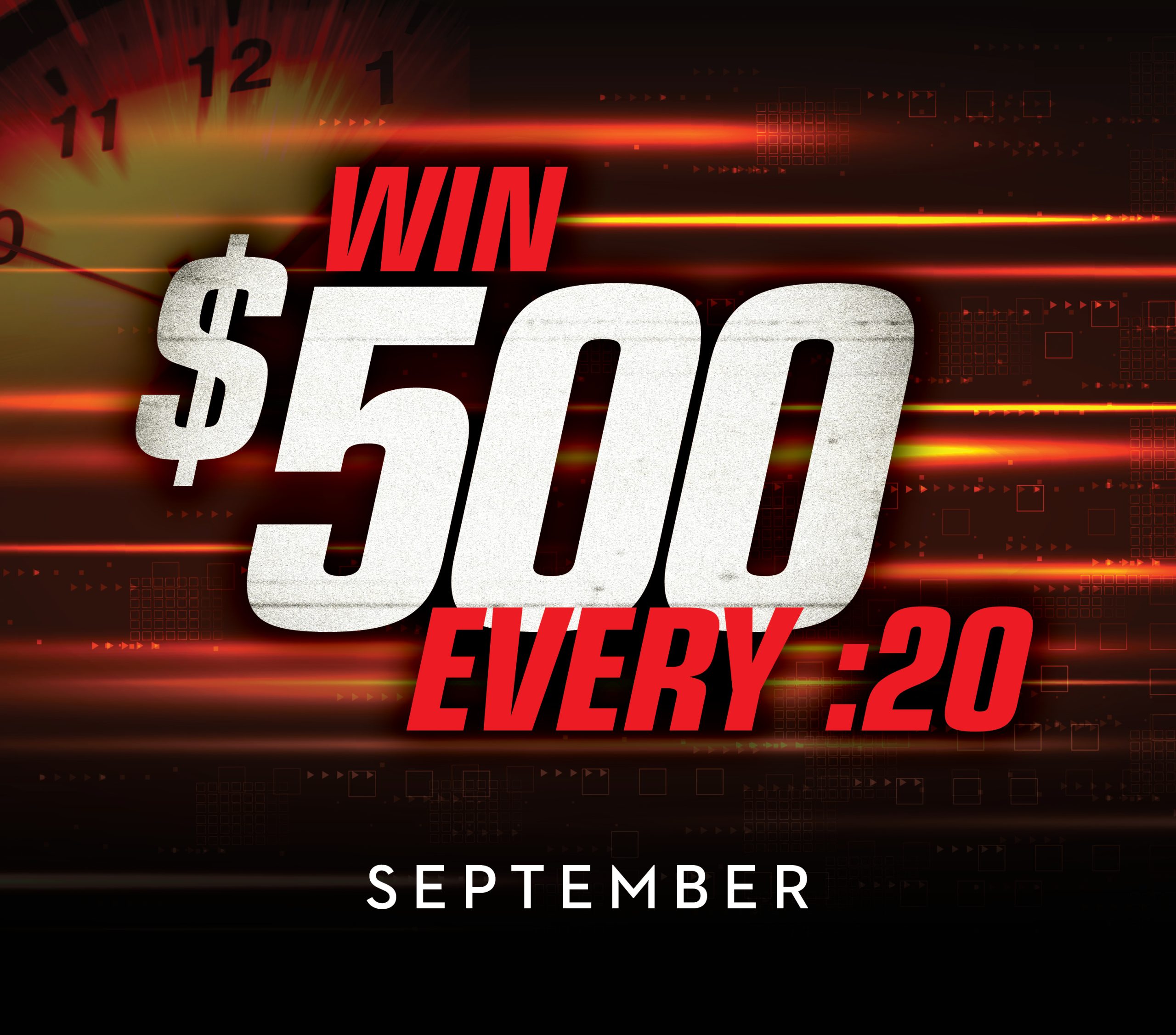 Win 500 Every 20 | September