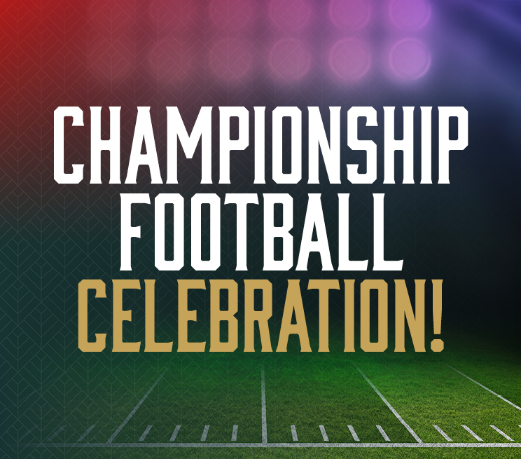 Championship Football Celebration