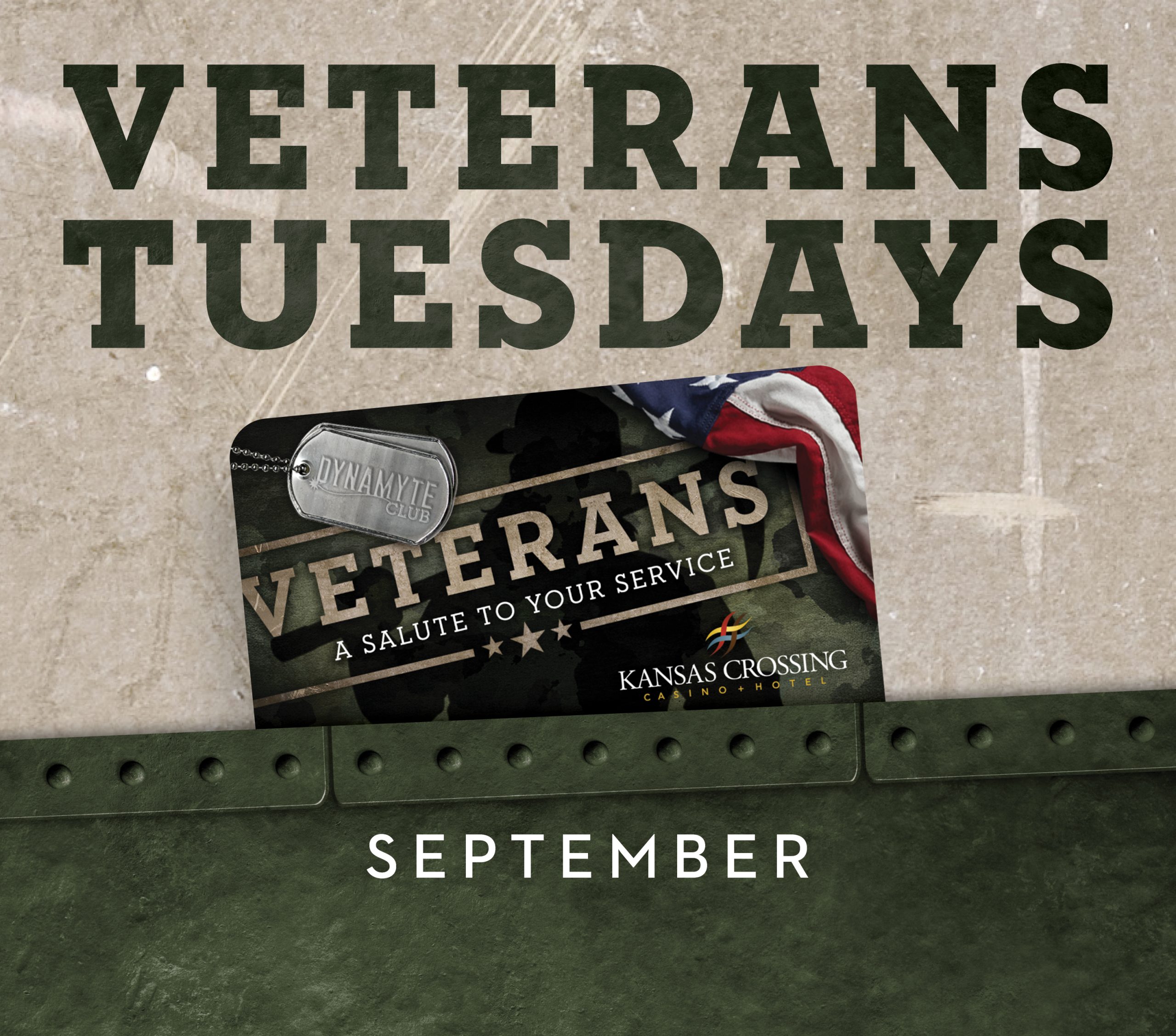 Veterans Tuesdays | September