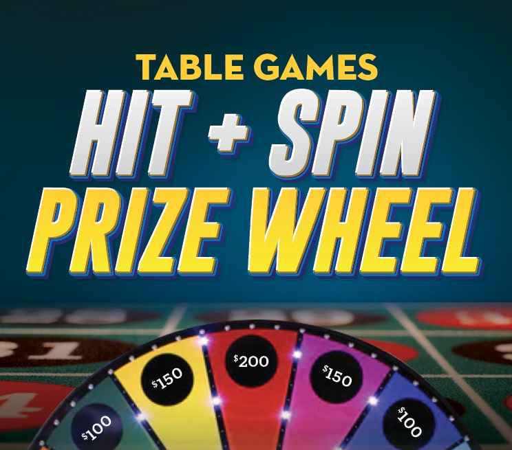 Table Games Hit + Spin