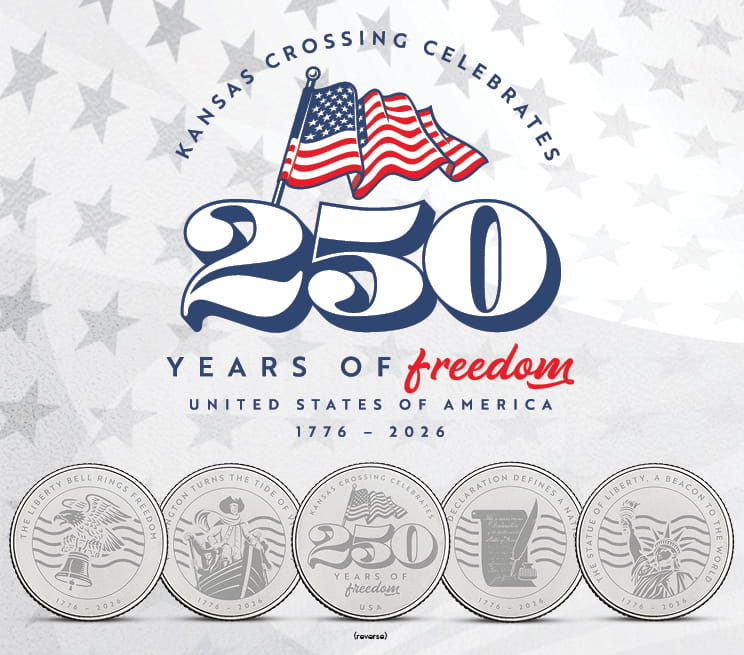 250 Years Of Freedom Coin Giveaway