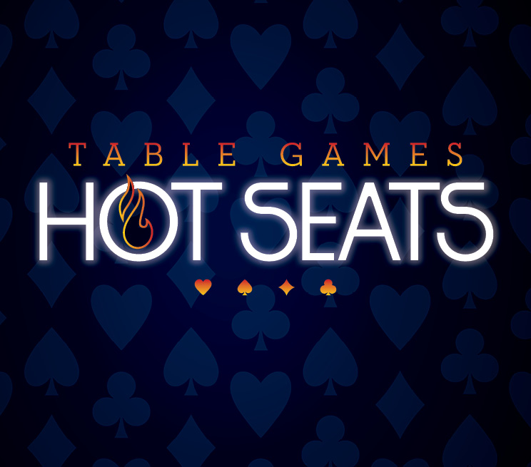 September Table Game Hot Seats