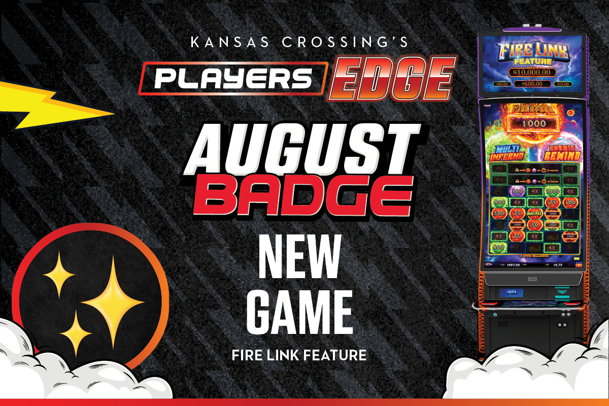 August Badge Players Edge